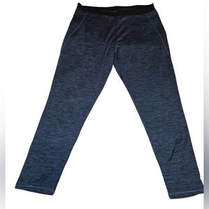 Climate Right by Cuddl Duds Womens Activewear Leggings XXL/XXG Denim Blue